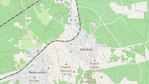 Carte de localisation de l'évènement