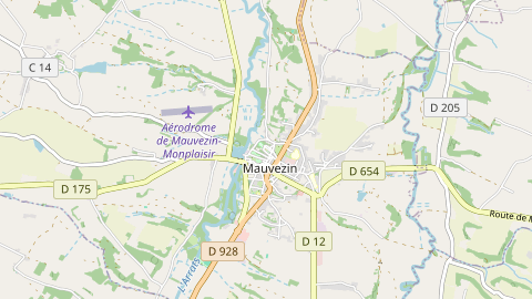 Carte de localisation de l'évènement