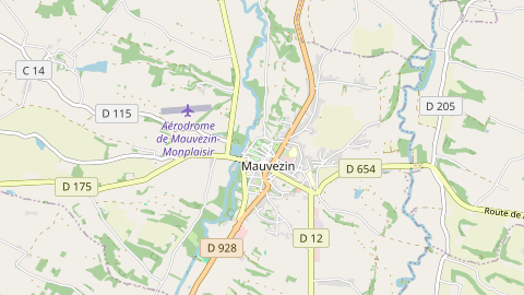 Carte de localisation de l'évènement