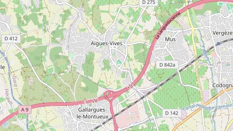 Carte de localisation de l'évènement