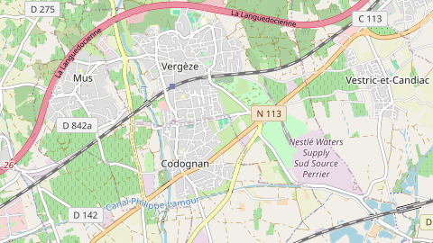 Carte de localisation de l'évènement