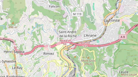 Carte de localisation de l'évènement