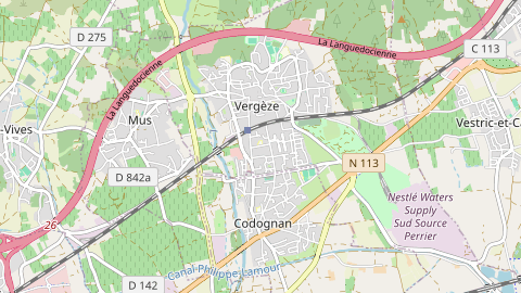 Carte de localisation de l'évènement