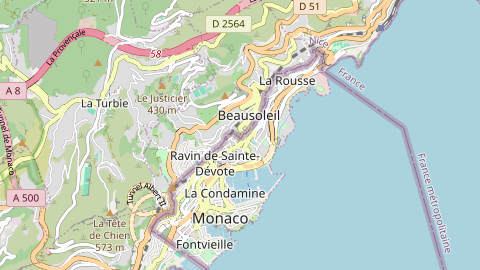 Carte de localisation de l'évènement