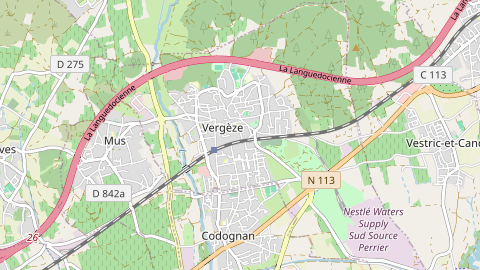 Carte de localisation de l'évènement