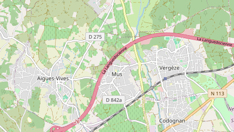 Carte de localisation de l'évènement