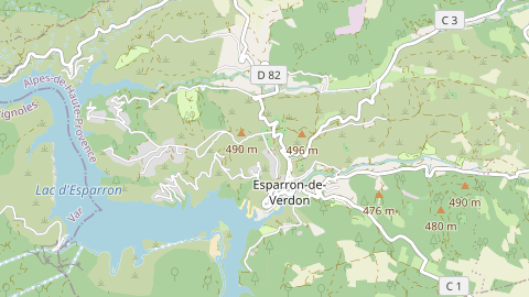 Carte de localisation de l'évènement