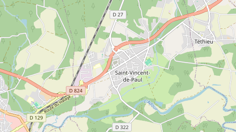 Carte de localisation de l'évènement