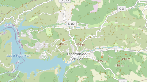 Carte de localisation de l'évènement