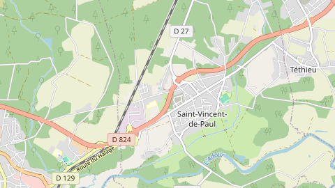 Carte de localisation de l'évènement