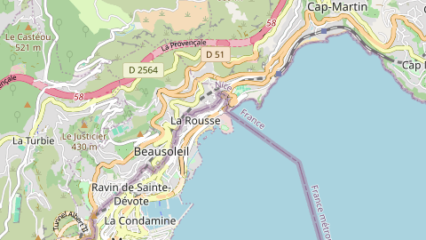 Carte de localisation de l'évènement