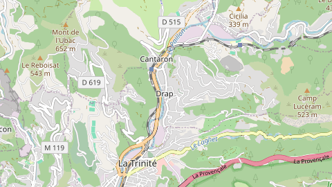 Carte de localisation de l'évènement
