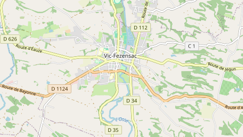 Carte de localisation de l'évènement