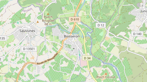 Carte de localisation de l'évènement