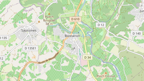 Carte de localisation de l'évènement