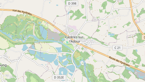 Carte de localisation de l'évènement