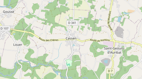 Carte de localisation de l'évènement