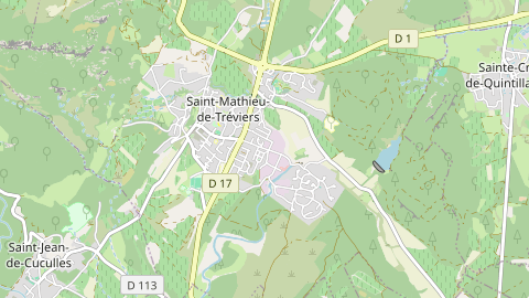 Carte de localisation de l'évènement