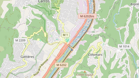Carte de localisation de l'évènement