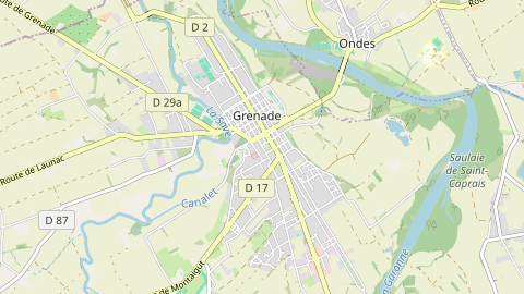 Carte de localisation de l'évènement