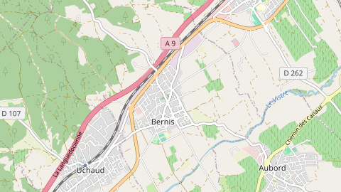 Carte de localisation de l'évènement