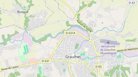 Carte de localisation de l'évènement