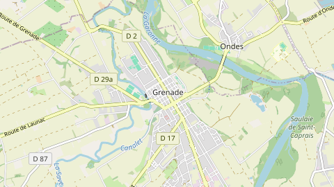 Carte de localisation de l'évènement