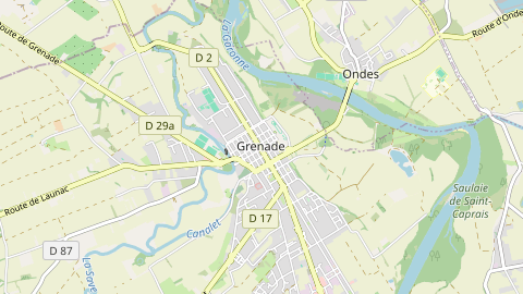 Carte de localisation de l'évènement