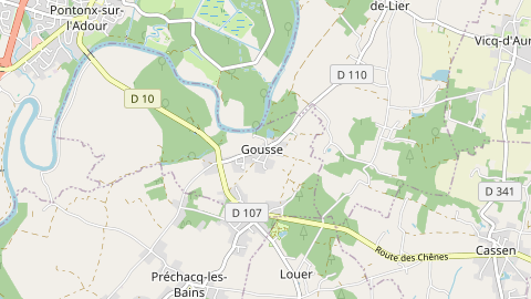 Carte de localisation de l'évènement