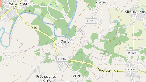 Carte de localisation de l'évènement