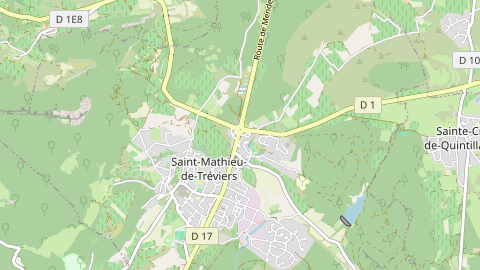 Carte de localisation de l'évènement