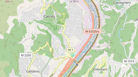 Carte de localisation de l'évènement