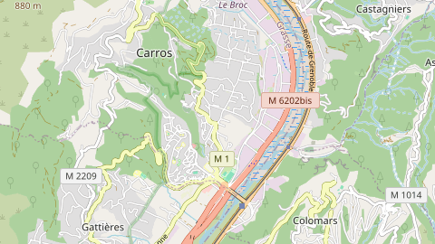 Carte de localisation de l'évènement