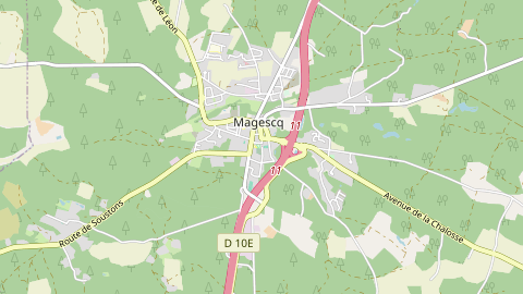 Carte de localisation de l'évènement
