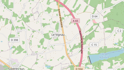 Carte de localisation de l'évènement