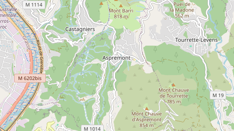 Carte de localisation de l'évènement
