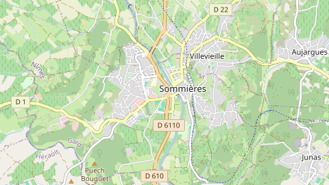 Carte de localisation de l'évènement