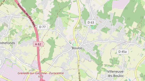 Carte de localisation de l'évènement