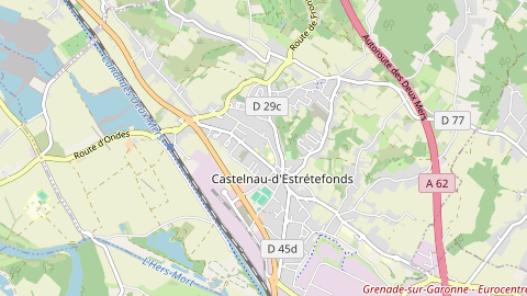 Carte de localisation de l'évènement