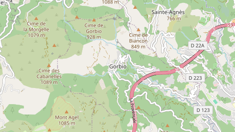 Carte de localisation de l'évènement