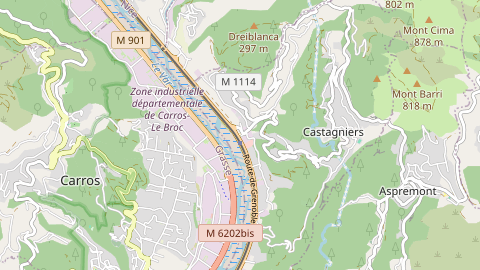 Carte de localisation de l'évènement