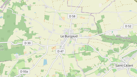 Carte de localisation de l'évènement