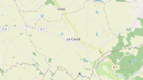 Carte de localisation de l'évènement
