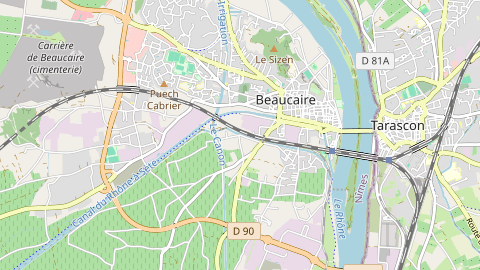 Carte de localisation de l'évènement