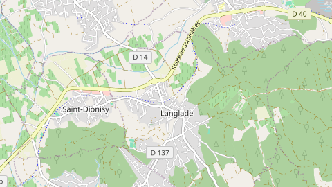 Carte de localisation de l'évènement