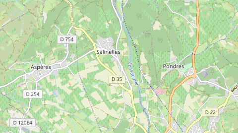 Carte de localisation de l'évènement