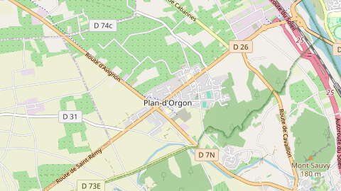 Carte de localisation de l'évènement