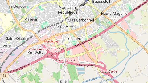 Carte de localisation de l'évènement