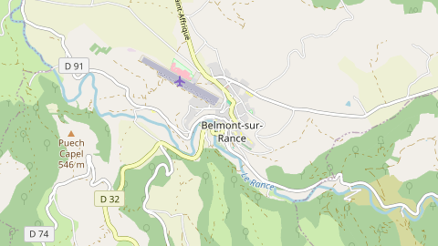 Carte de localisation de l'évènement
