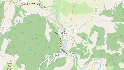 Carte de localisation de l'évènement